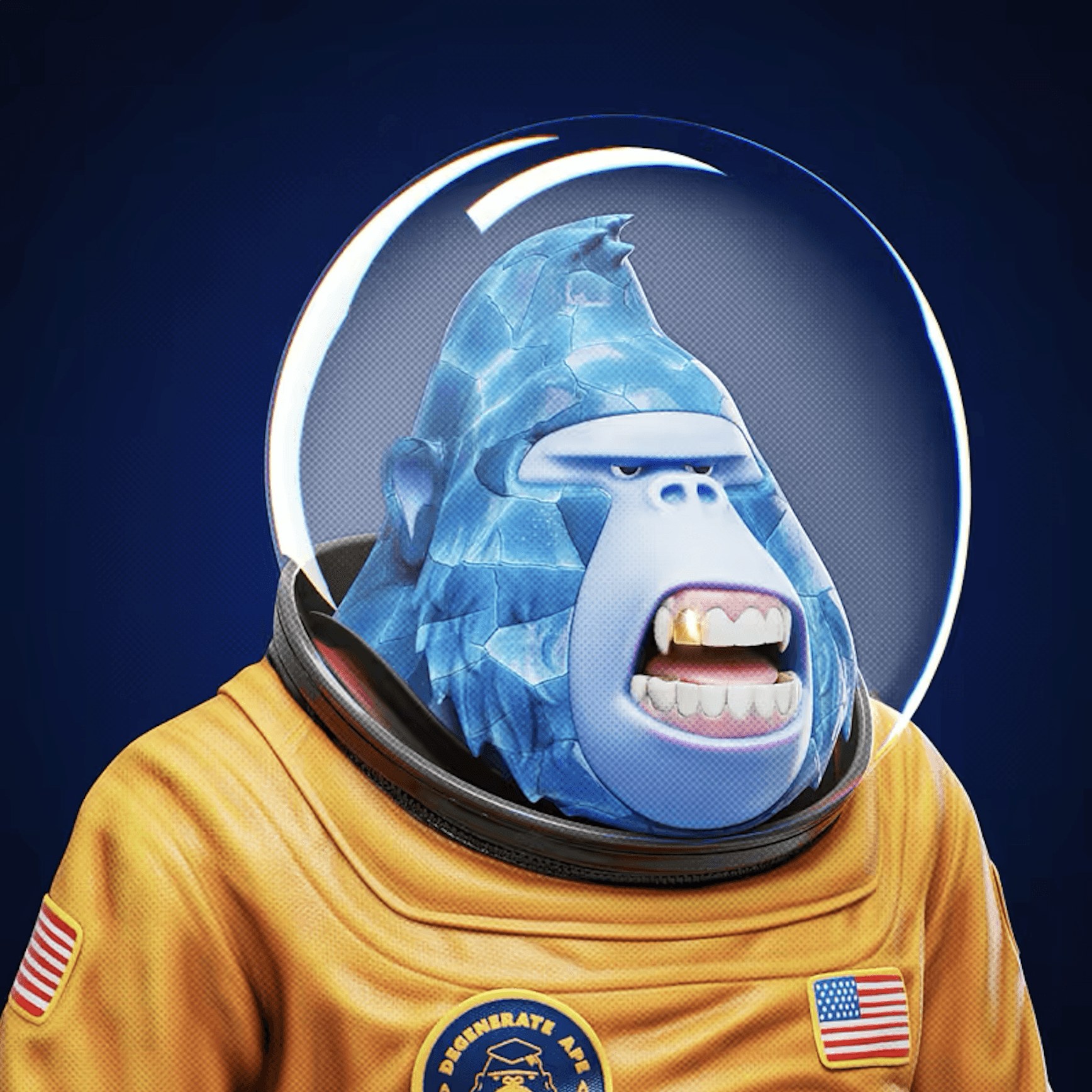 Ape astronaut NFT